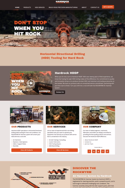 Hardrock-Horizontal-Directional-Drilling Homepage 1440px