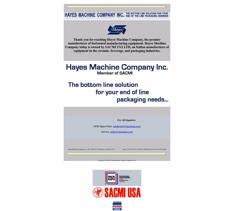 Hayes-Machine-Company Homepage 1440px