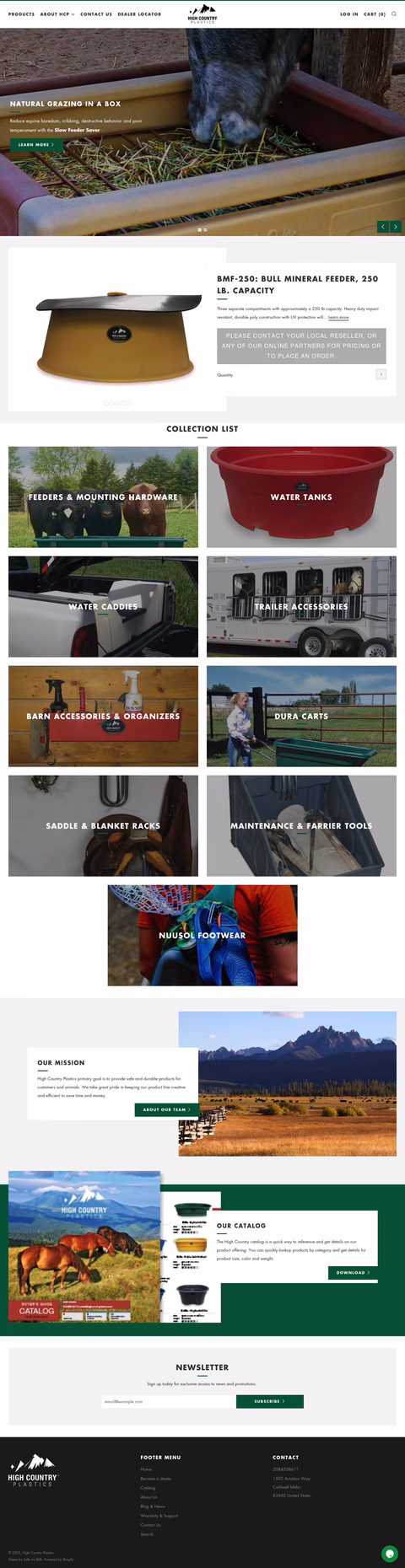 High-Country-Plastics Homepage 1440px