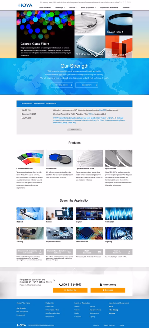 Hoya-Optics Homepage 1440px