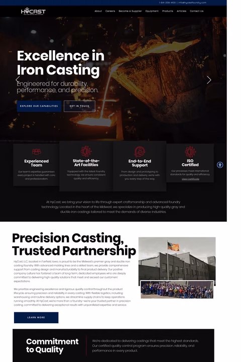 Hycast Homepage 1440px