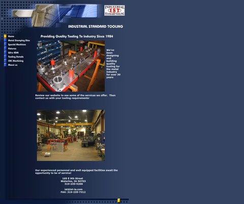 Industrial-Standard-Tooling Homepage 1440px