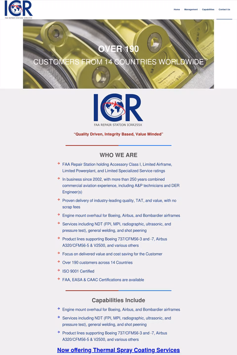 International-Component-Repair Homepage 1440px