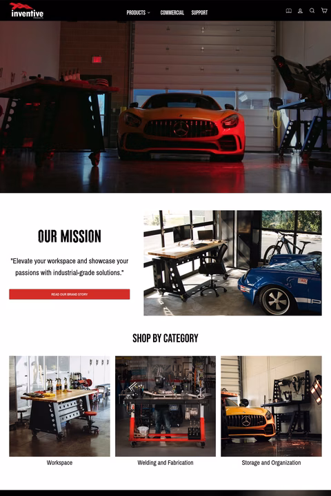 Inventive-Products Homepage 1440px