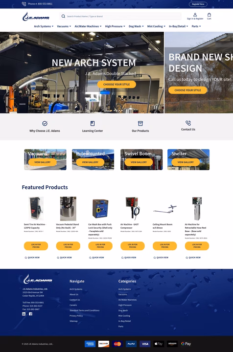 J-E-Adams-Industries Homepage 1440px
