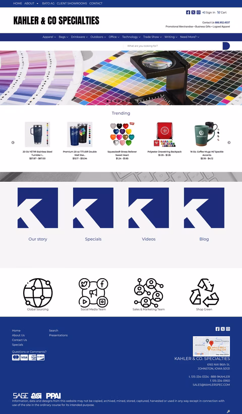 Kahler-Co-Specialties Homepage 1440px