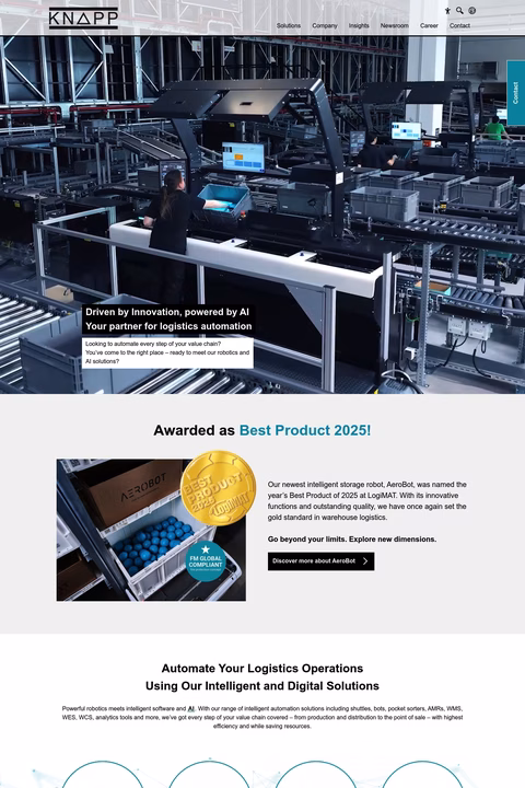 Knapp-Ag Homepage 1440px