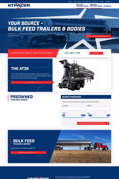 Kt-Pacer Homepage 1440px