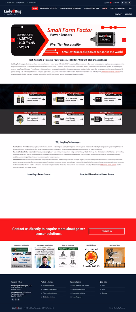 Ladybug-Technologies Homepage 1440px