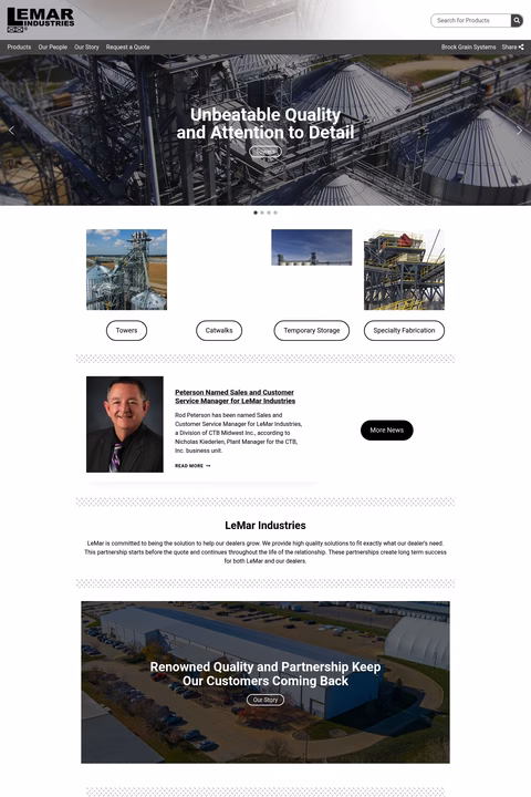 Lemar-Industries Homepage 1440px
