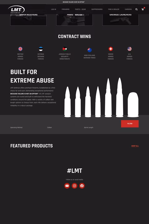 Lmt-Defense Homepage 1440px