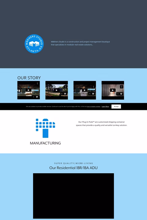 Makhers-Studio Homepage 1440px