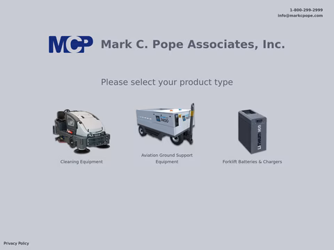 Mark-C-Pope-Associates Homepage 1440px
