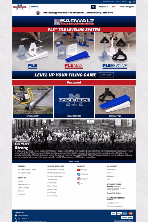 Marshalltown Homepage 1440px
