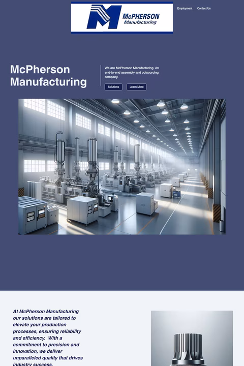 Mcpherson-Manufacturing Homepage 1440px