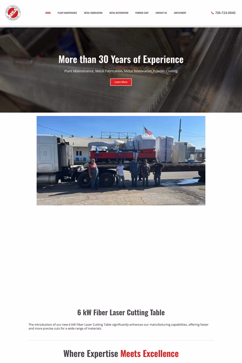 Metal-Specialists-Of-Augusta Homepage 1440px