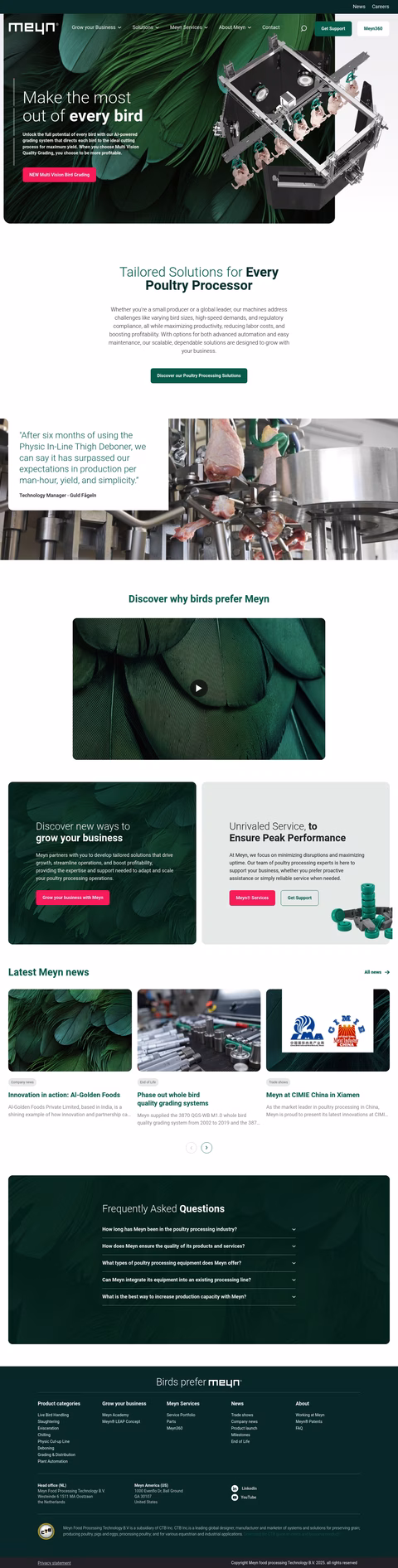 Meyn-America Homepage 1440px