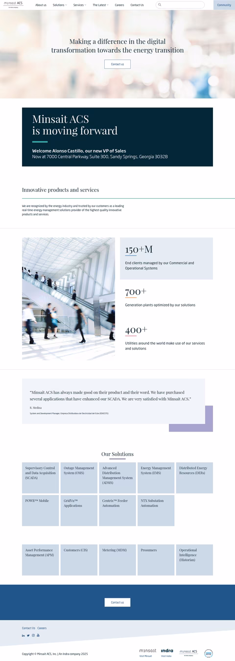 Minsait-Acs Homepage 1440px