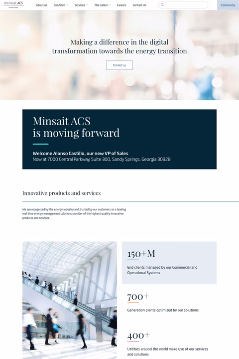 Minsait-Acs Homepage 1440px