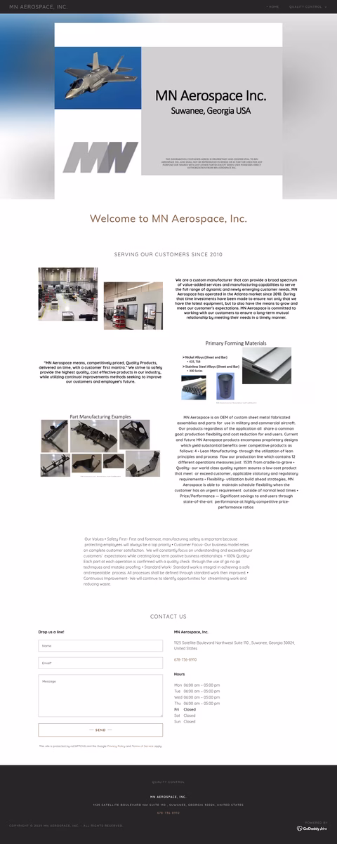 Mn-Aerospace Homepage 1440px