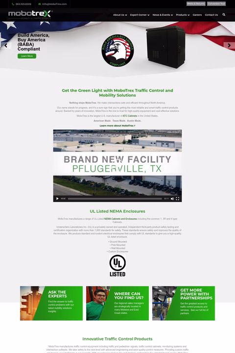 Mobotrex Homepage 1440px