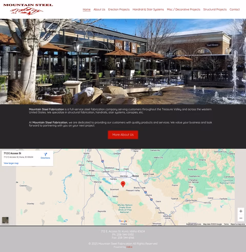 Mountain-Steel-Fabrication Homepage 1440px