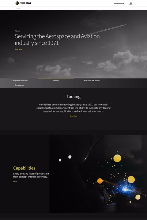 Nor-Ral Homepage 1440px