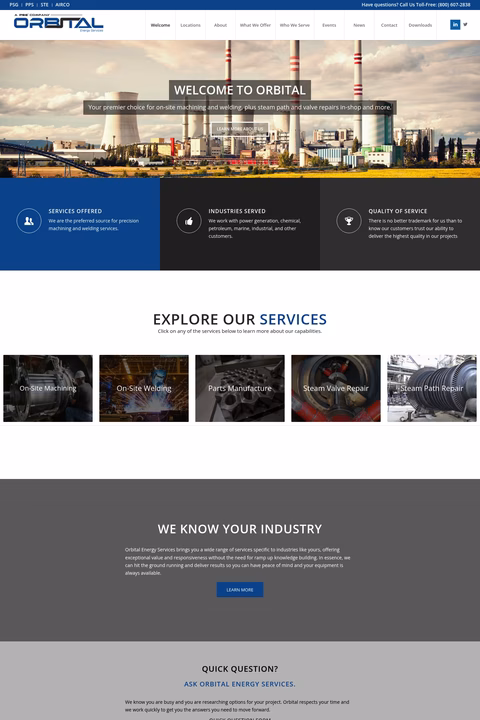 Orbital-Energy-Services Homepage 1440px