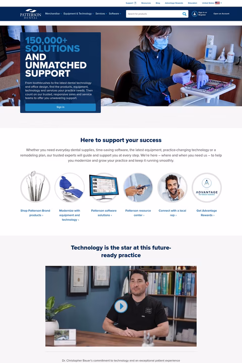 Patterson-Dental Homepage 1440px