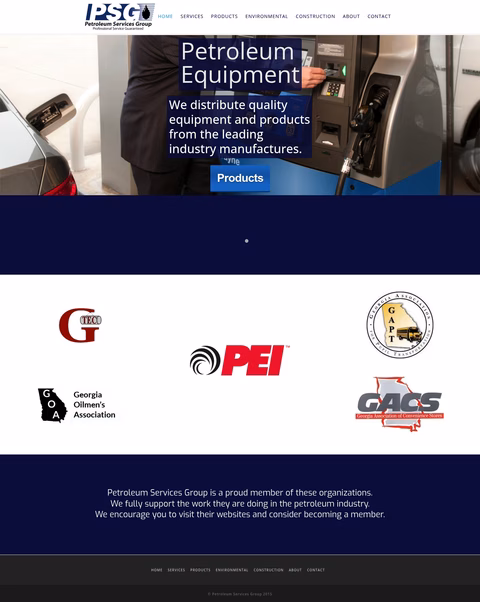 Petroleum-Services-Group Homepage 1440px