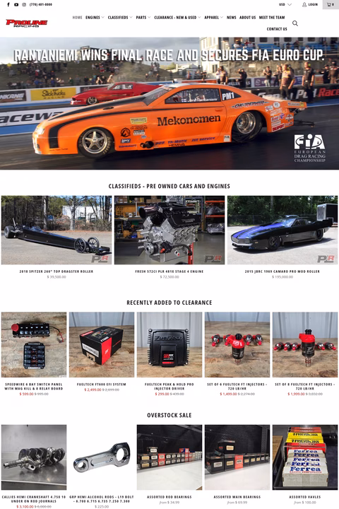Pro-Line-Racing Homepage 1440px