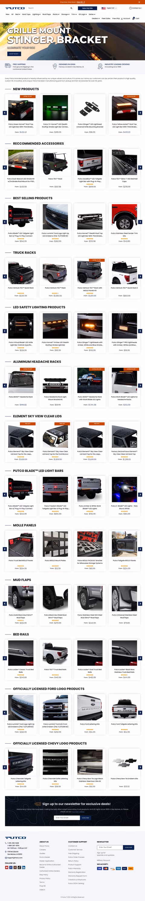 Putco Homepage 1440px