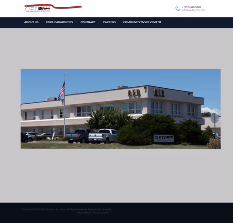 Qed-Systems Homepage 1440px