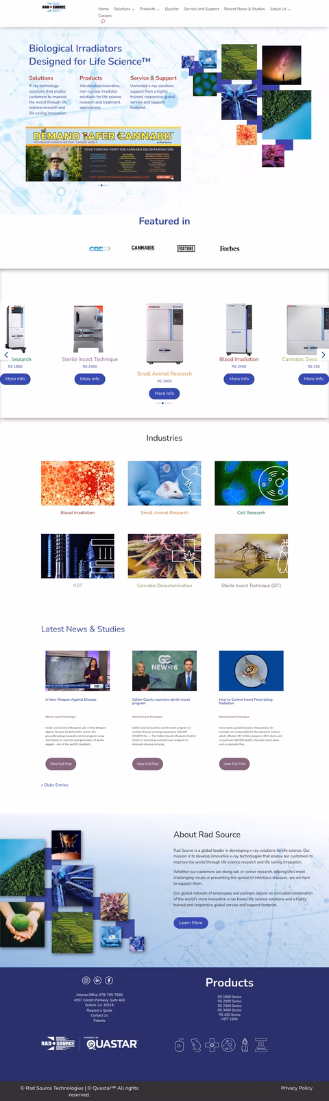 Rad-Source-Technologies Homepage 1440px