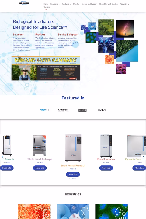 Rad-Source-Technologies Homepage 1440px