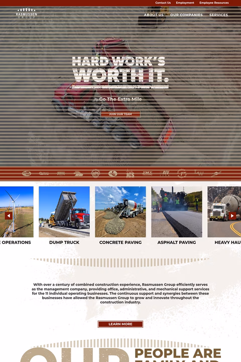 Rasmussen-Group Homepage 1440px