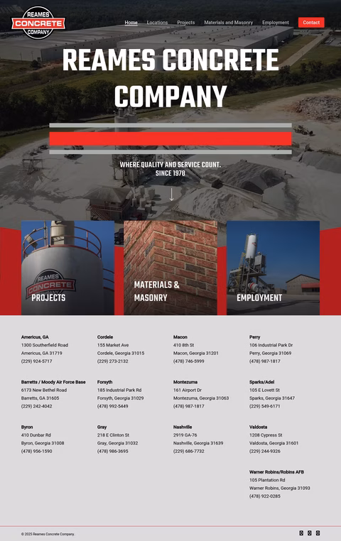 Reames-Concrete-Company Homepage 1440px