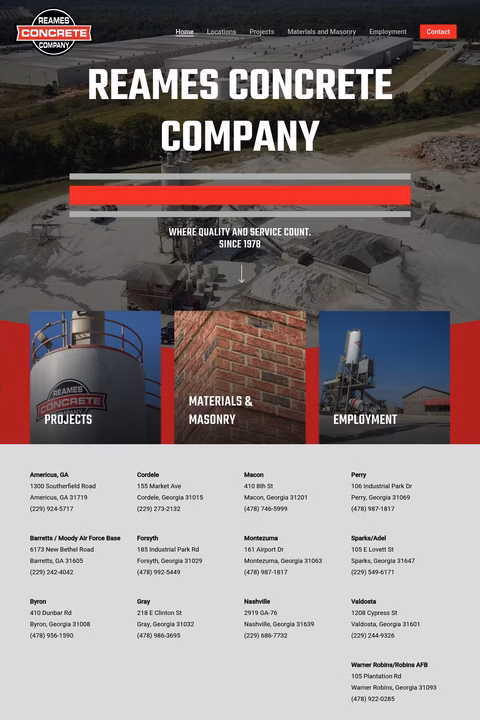 Reames-Concrete-Company Homepage 1440px