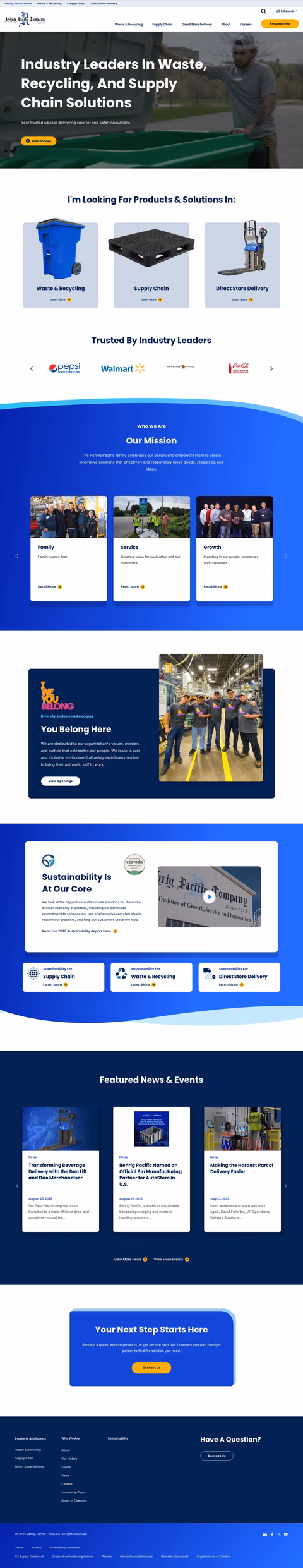 Rehrig-Pacific-Company Homepage 1440px