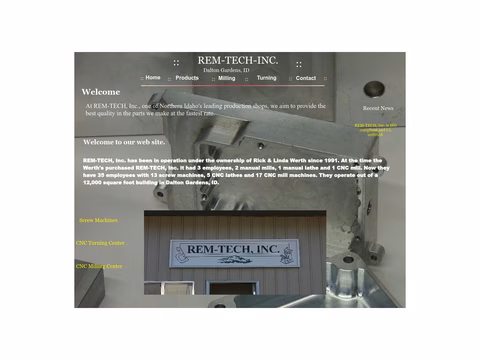 Rem-Tech-Inc Homepage 1440px