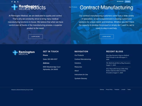 Remington-Medical Homepage 1440px