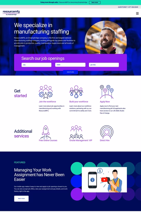 Resourcemfg Homepage 1440px