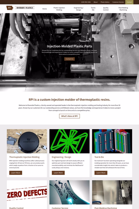 Riverside-Plastics Homepage 1440px