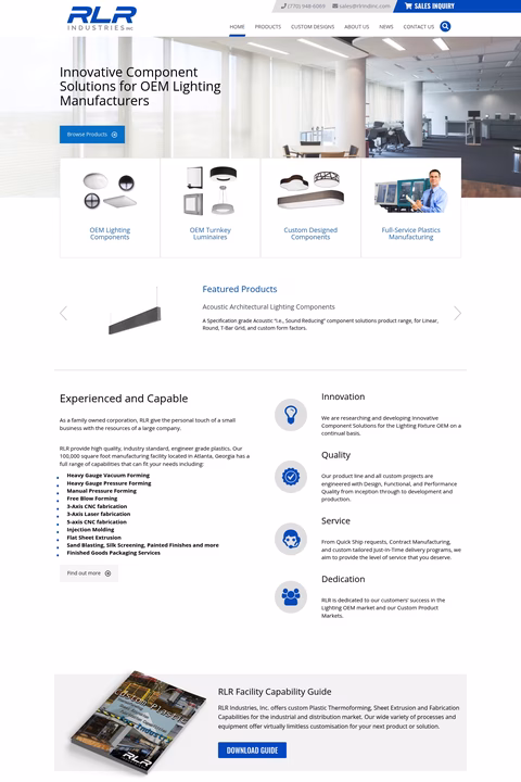 Rlr-Industries Homepage 1440px