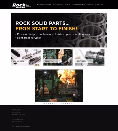 Rock-Industries Homepage 1440px