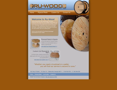 Ru-Wood Homepage 1440px
