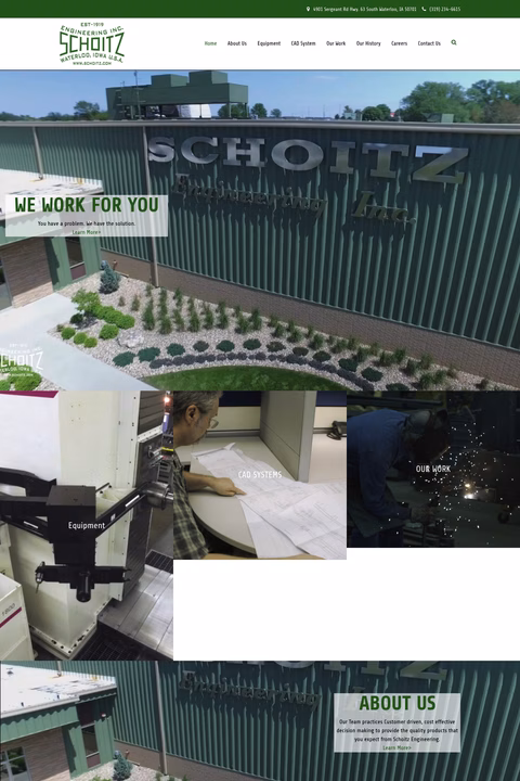 Schoitz-Engineering Homepage 1440px