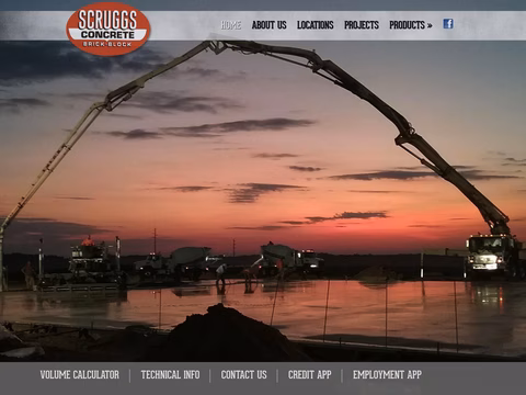 Scruggs-Concrete Homepage 1440px