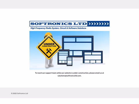 Softronics Homepage 1440px