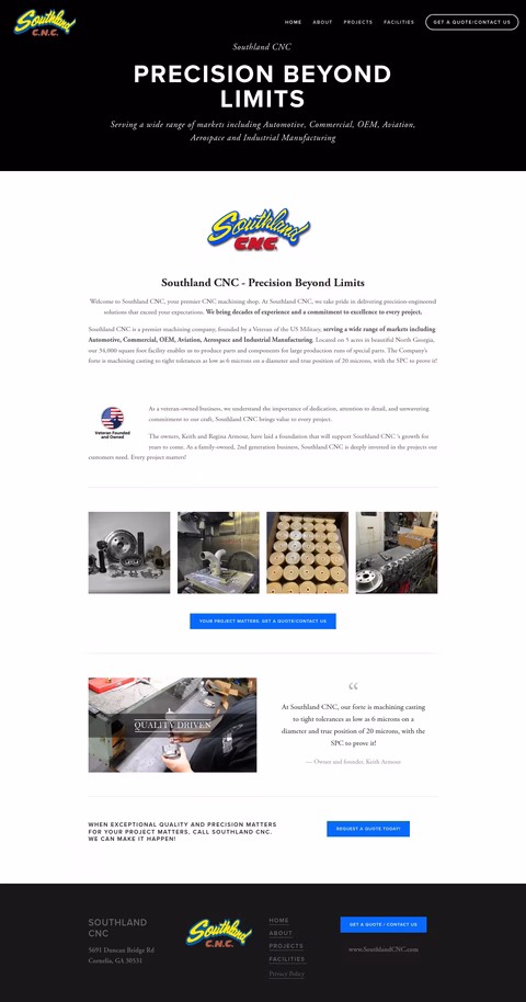 Southland-Cnc Homepage 1440px